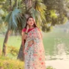 Elegant Half Silk Saree - Maloti - Image 2