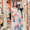 Elegant Half Silk Saree - Nilambori