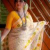 Elegant Half Silk Saree - Bokul Bela